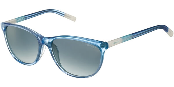 Sluneční brýle Esprit model 17847, barva obruby modrá lesk bílá, čočka šedá gradál, kód barevné varianty 543. 
