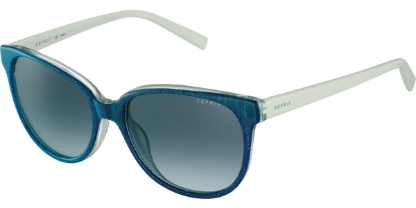 Sluneční brýle Esprit model 17883, barva obruby modrá lesk čirá, čočka šedá gradál, kód barevné varianty 543. 