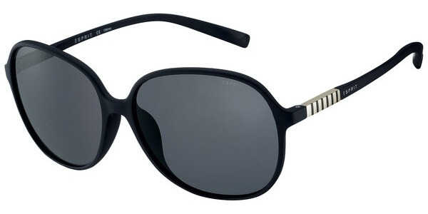 Sluneční brýle Esprit model 17901, barva obruby černá mat, čočka černá, kód barevné varianty 538. 
