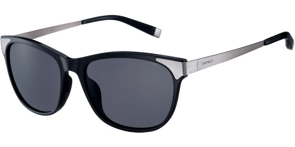Sluneční brýle Esprit model 17913, barva obruby černá lesk štříbrná, čočka šedá, kód barevné varianty 538. 