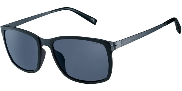 Sluneční brýle Esprit model 17921, barva obruby černá mat stříbrná, čočka šedá, kód barevné varianty 538. 