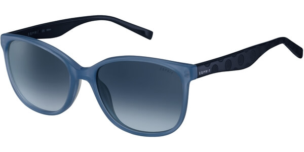 Sluneční brýle Esprit model 17932, barva obruby modrá lesk, čočka modrá gradál, kód barevné varianty 543. 