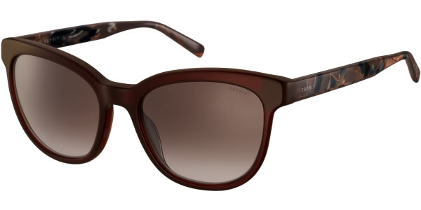 Sluneční brýle Esprit model 17955, barva obruby hnědá lesk šedá, čočka hnědá gradál, kód barevné varianty 535. 