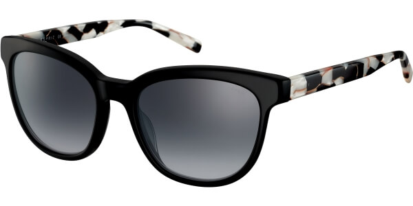 Sluneční brýle Esprit model 17955, barva obruby černá lesk bílá, čočka šedá gradál, kód barevné varianty 538. 