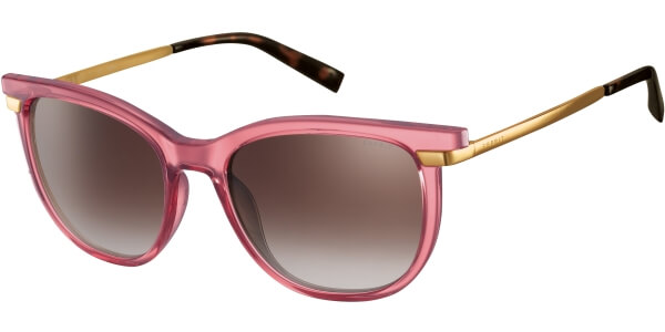 Sluneční brýle Esprit model 17969, barva obruby růžová lesk čirá, čočka hnědá gradál, kód barevné varianty 515. 
