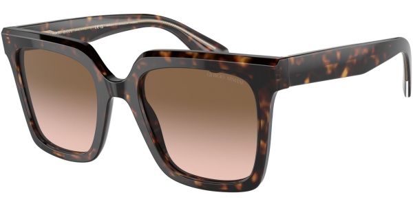 Sluneční brýle Giorgio Armani model 8156, barva obruby hnědá lesk, čočka hnědá gradál, kód barevné varianty 587951. 