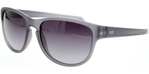 Sluneční brýle HIS model 07104, barva obruby šedá mat, čočka fialová gradál polarizovaná, kód barevné varianty 3. 