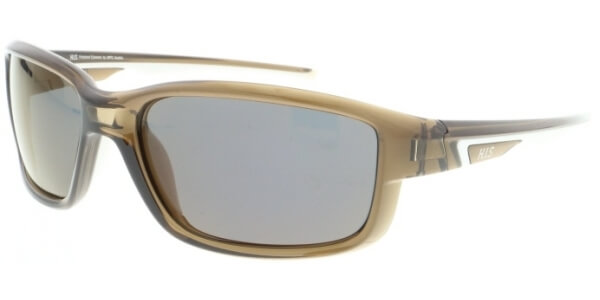 Sluneční brýle HIS model 07105, barva obruby hnědá lesk, čočka hnědá zrcadlo polarizovaná, kód barevné varianty 3. 