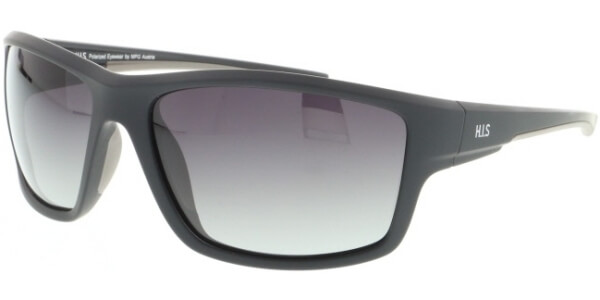Sluneční brýle HIS model 07112, barva obruby černá mat, čočka hnědá gradál polarizovaná, kód barevné varianty 1. 