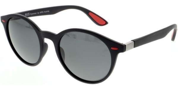 Sluneční brýle HIS model 08116, barva obruby modrá mat, čočka šedá polarizovaná, kód barevné varianty 1. 