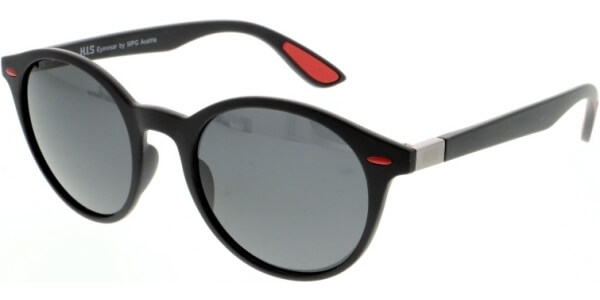 Sluneční brýle HIS model 08116, barva obruby černá mat, čočka šedá polarizovaná, kód barevné varianty 3. 