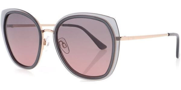 Sluneční brýle HIS model 14105, barva obruby šedá lesk zlatá, čočka růžová gradál polarizovaná, kód barevné varianty 2. 