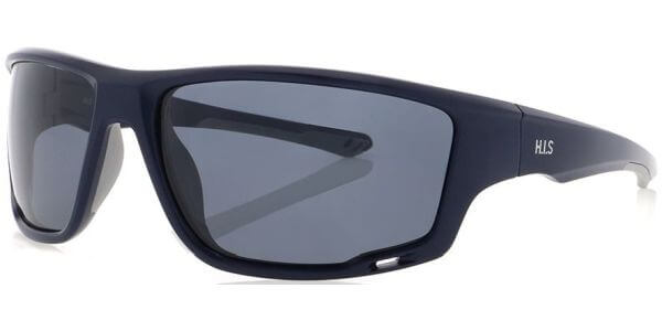 Sluneční brýle HIS model 17103, barva obruby černá mat šedá, čočka šedá polarizovaná, kód barevné varianty 1. 