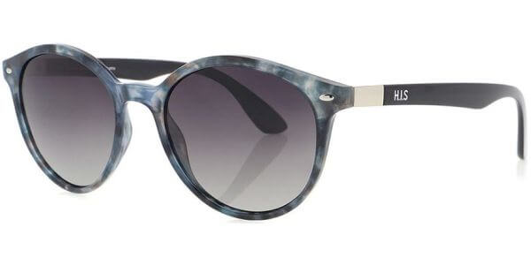 Sluneční brýle HIS model 18112, barva obruby modrá lesk fialová, čočka fialová gradál polarizovaná, kód barevné varianty 3. 