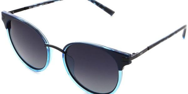Sluneční brýle HIS model 28113, barva obruby modrá lesk černá, čočka šedá gradál polarizovaná, kód barevné varianty 3. 