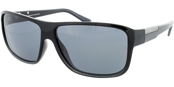 Sluneční brýle HIS model 27117, barva obruby černá lesk, čočka šedá polarizovaná, kód barevné varianty 1. 