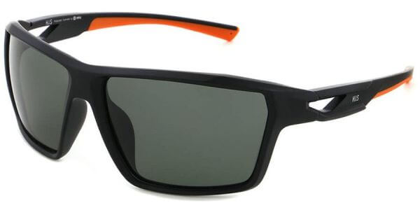 Sluneční brýle HIS model 37109, barva obruby černá mat, čočka šedá polarizovaná, kód barevné varianty 1. 