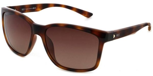 Sluneční brýle HIS model 38112, barva obruby hnědá mat, čočka hnědá gradál polarizovaná, kód barevné varianty 3. 