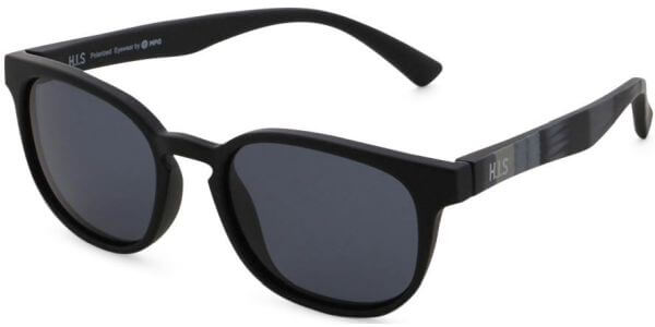 Sluneční brýle HIS model 40101, barva obruby černá mat, čočka šedá polarizovaná, kód barevné varianty 1. 