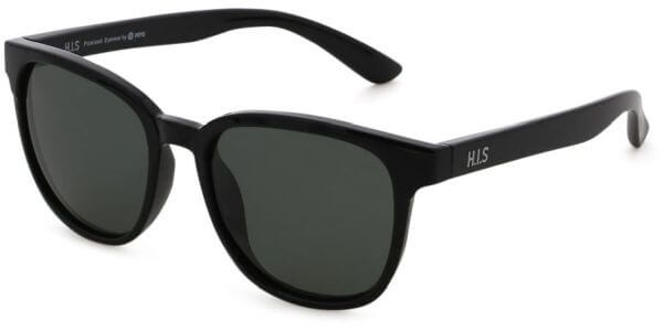 Sluneční brýle HIS model 40102, barva obruby černá mat, čočka zelená polarizovaná, kód barevné varianty 3. 