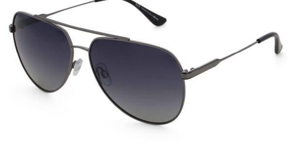 Sluneční brýle HIS model 44108, barva obruby šedá mat, čočka šedá polarizovaná, kód barevné varianty 3. 