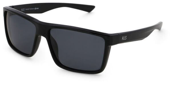 Sluneční brýle HIS model 47102, barva obruby černá mat, čočka šedá polarizovaná, kód barevné varianty 2. 