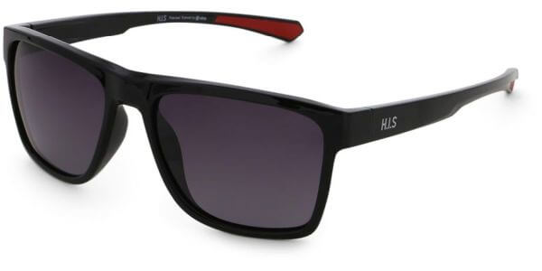 Sluneční brýle HIS model 47103, barva obruby černá lesk, čočka šedá polarizovaná, kód barevné varianty 1. 