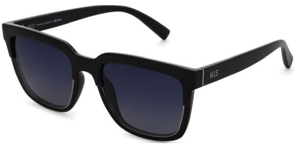 Sluneční brýle HIS model 48103, barva obruby černá lesk, čočka modrá gradál polarizovaná, kód barevné varianty 1. 