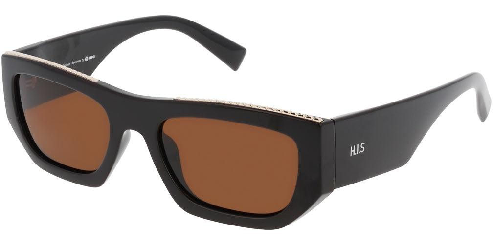 Sluneční brýle HIS model MPG Austria, barva obruby hnědá lesk, čočka hnědá gradál polarizovaná, kód barevné varianty 3. 