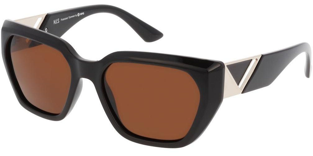 Sluneční brýle HIS model MPG Austria, barva obruby hnědá lesk, čočka hnědá polarizovaná, kód barevné varianty 3. 