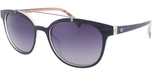 Sluneční brýle HIS model 78103, barva obruby šedá mat, čočka šedá gradál polarizovaná, kód barevné varianty 2. 