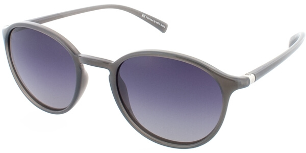 Sluneční brýle HIS model 78124, barva obruby šedá lesk, čočka fialová gradál polarizovaná, kód barevné varianty 2. 