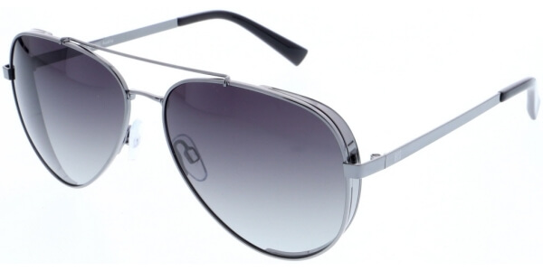 Sluneční brýle HIS model 84111, barva obruby šedá lesk, čočka šedá gradál polarizovaná, kód barevné varianty 3. 