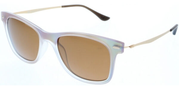 Sluneční brýle HIS model 88115, barva obruby béžová mat žlutá, čočka hnědá polarizovaná, kód barevné varianty 2. 