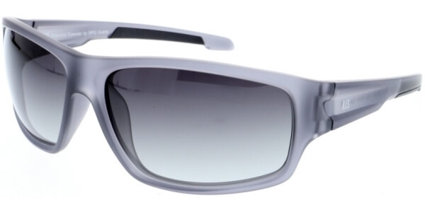 Sluneční brýle HIS model 97103, barva obruby šedá mat, čočka hnědá gradál polarizovaná, kód barevné varianty 4. 
