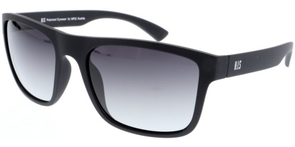 Sluneční brýle HIS model 97108, barva obruby černá mat, čočka hnědá gradál polarizovaná, kód barevné varianty 1. 