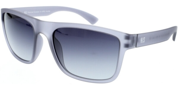 Sluneční brýle HIS model 97108, barva obruby šedá mat, čočka šedá gradál polarizovaná, kód barevné varianty 3. 