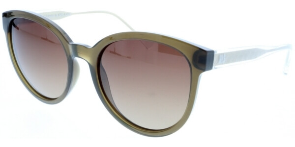 Sluneční brýle HIS model 98104, barva obruby hnědá lesk čirá, čočka hnědá gradál polarizovaná, kód barevné varianty 3. 