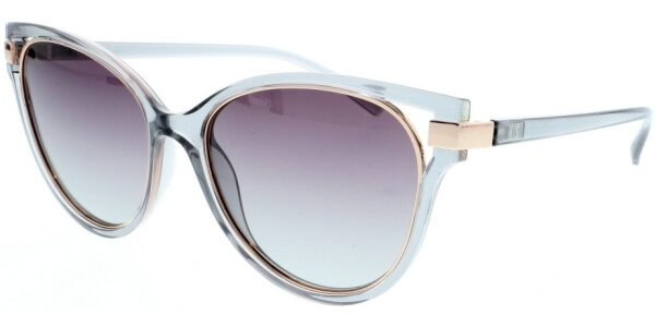 Sluneční brýle HIS model 98107, barva obruby šedá lesk zlatá, čočka šedá gradál polarizovaná, kód barevné varianty 1. 