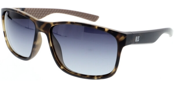 Sluneční brýle HIS model 98112, barva obruby hnědá mat, čočka modrá gradál polarizovaná, kód barevné varianty 3. 