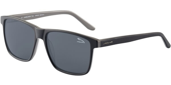 Sluneční brýle Jaguar model 37160, barva obruby černá mat šedá, čočka šedá polarizovaná, kód barevné varianty 4325. 