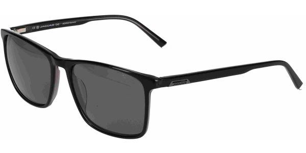Sluneční brýle Jaguar model 37181, barva obruby černá lesk šedá, čočka černá polarizovaná, kód barevné varianty 4929. 