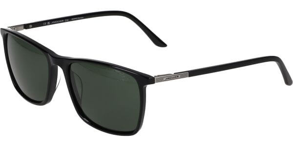Sluneční brýle Jaguar model 37203, barva obruby černá lesk, čočka zelená polarizovaná, kód barevné varianty 8840. 