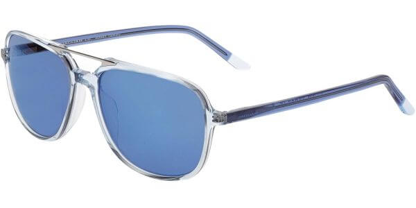 Sluneční brýle Jaguar model 37257, barva obruby čirá lesk modrá, čočka modrá, kód barevné varianty 4818. 