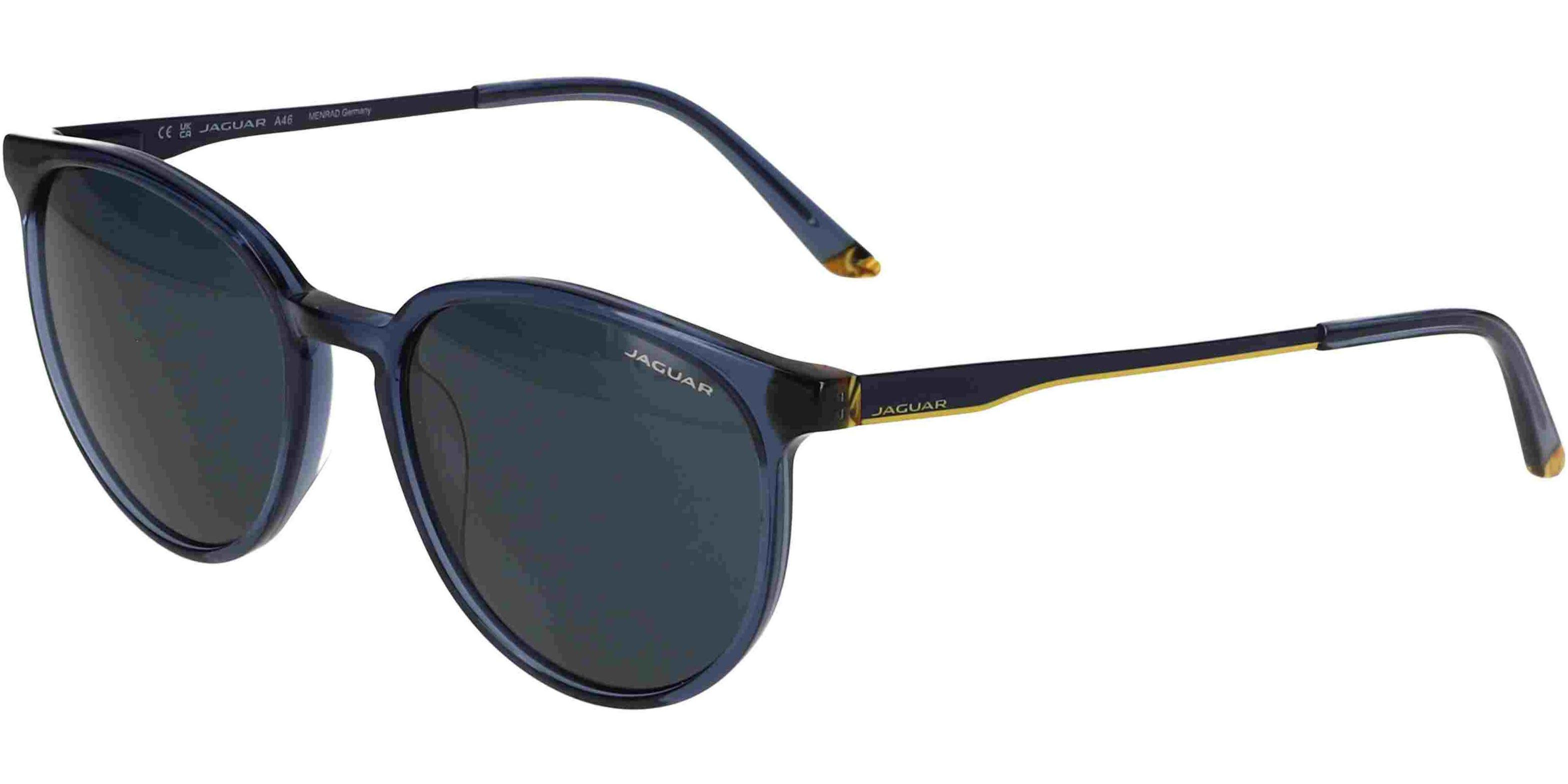 Sluneční brýle Jaguar model 37262, barva obruby modrá lesk, čočka šedá polarizovaná, kód barevné varianty 5313. 