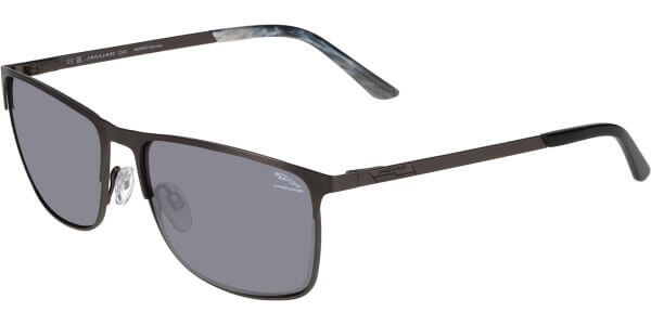 Sluneční brýle Jaguar model 37368, barva obruby šedá mat, čočka šedá, kód barevné varianty 4200. 