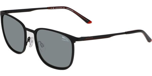 Sluneční brýle Jaguar model 37505, barva obruby černá mat, čočka šedá polarizovaná, kód barevné varianty 6100. 