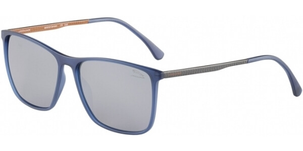 Sluneční brýle Jaguar model 37612, barva obruby modrá mat šedá, čočka šedá polarizovaná, kód barevné varianty 3100. 