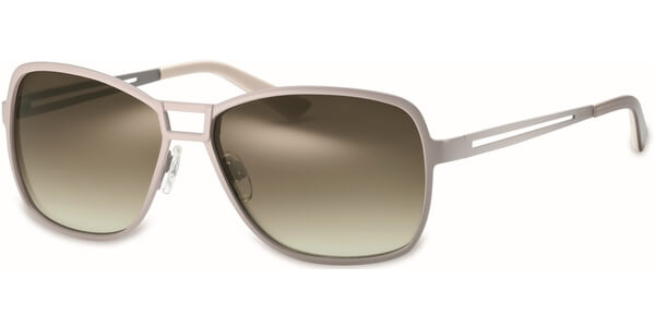 Sluneční brýle MEXX model 6262, barva obruby béžová mat, čočka hnědá zrcadlo, kód barevné varianty 300. 