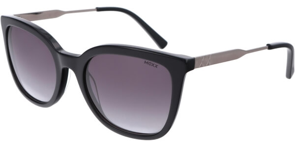 Sluneční brýle MEXX model 6386, barva obruby černá lesk šedá, čočka šedá gradál, kód barevné varianty 100. 